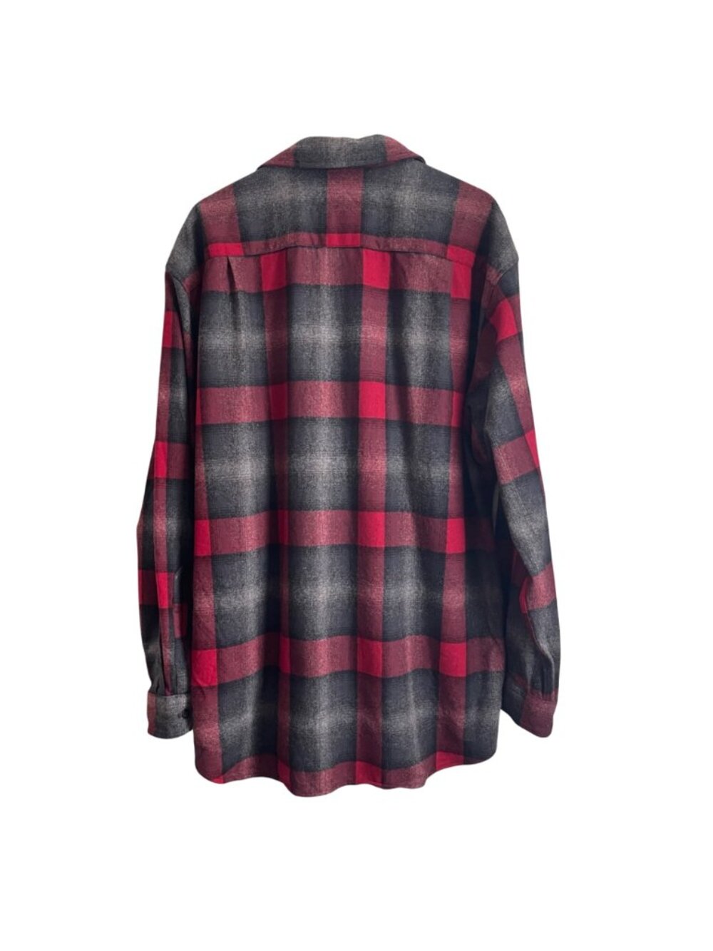 Pendleton Mens Lodge Shirt Size XXL Plaid Virgin Wool Flannel Rustic Heritage - Picture 2 of 9